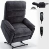 NicBex Recliner Chair Power Lift Chair with Power Remote Massage Chair with Heating Comfy Chair for Living Room, Reading Room - 3 of 4