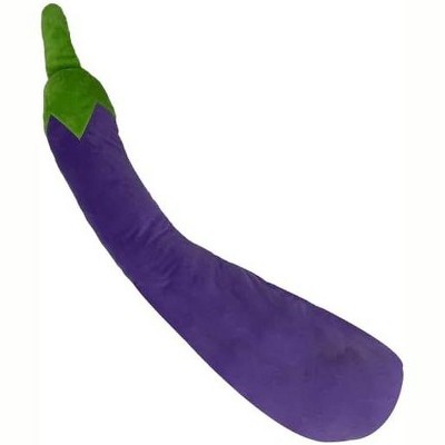 ZippyPaws Pet Lou Eggplant, 29-inch Height, Super Soft, Animal Plush Toys