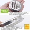10pcs Bevel Surface 29mm Cabinet Round Air Vent Stainless Steel Louvered Grille Cover Vents with Little Holes - 3 of 4