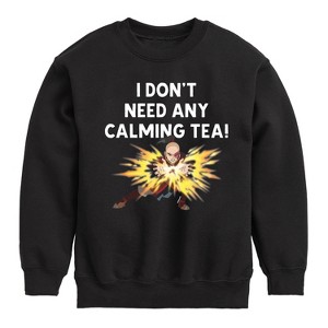 Boys' - Avatar: The Last Airbender - Zuko Calming Tea Graphic Long Sleeve Fleece Sweatshirt - 1 of 4