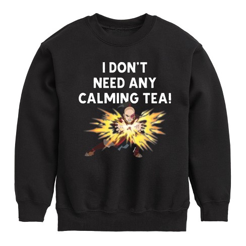 Boys' - Avatar: The Last Airbender - Zuko Calming Tea Graphic Long Sleeve Fleece Sweatshirt - image 1 of 4