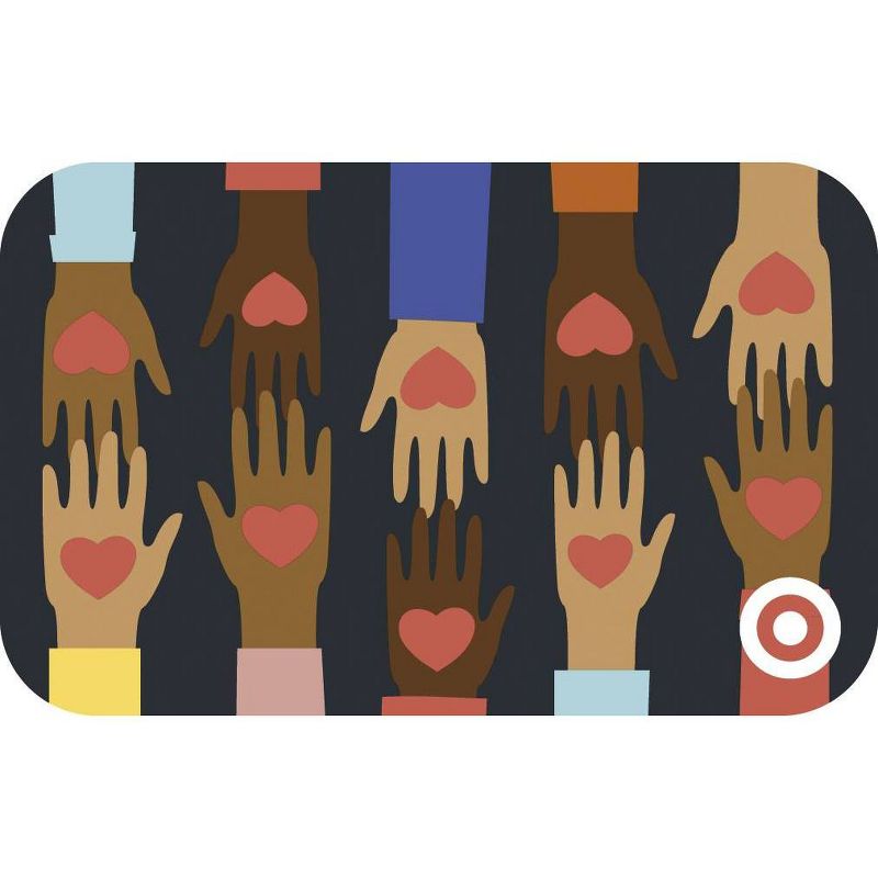 Heart Hands Target GiftCard, 1 of 2