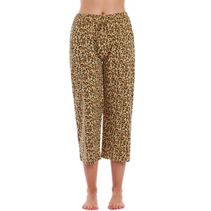 Just Love 100% Cotton Women's Capri Pajama Pants Sleepwear - Comfortable and Stylish - 1 of 3