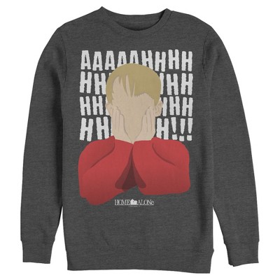 Men's Home Alone Kevin Ahhh Silhouette Sweatshirt : Target