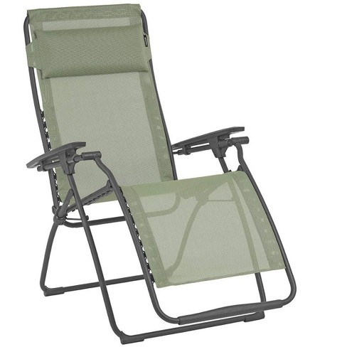 Green reclining garden discount chairs