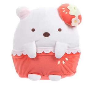 Sumikkogurashi Shirokuma San-X Original Strawberry Series Plush - 1 of 4