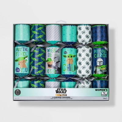 Women's Star Wars: The Mandalorian 6pk Surprise Crackers Low Cut Socks - Assorted Colors 4-10