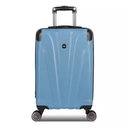 SWISSGEAR Hardside Carry On Suitcase - Turquoise Blue