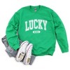 Simply Sage Market Women's Graphic Sweatshirt Lucky Mama Distressed - 3 of 4