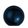 Northlight 6ct Midnight Blue Shiny Finish Glass Christmas Ball Ornaments - 4" (100mm) - 2 of 3