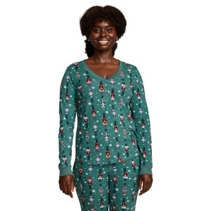Jockey Women's Fam Jams Long Sleeve Henley - 1 of 4