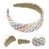 Unique Bargains Women's Classic Straw Headband 5.91"x1.57" 1 Pc - 3 of 4