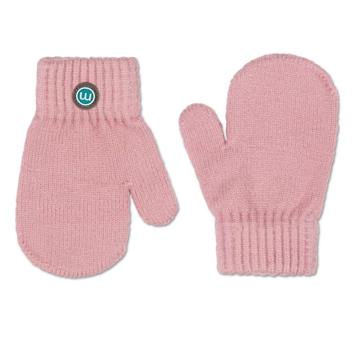 Memoi Kids Cozy Rayon-Blend Basic Ribbed Knit Mittens - thumbnail 9