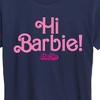 Women's - Barbie - Hi Barbie Short Sleeve Graphic T-Shirt - 2 of 4