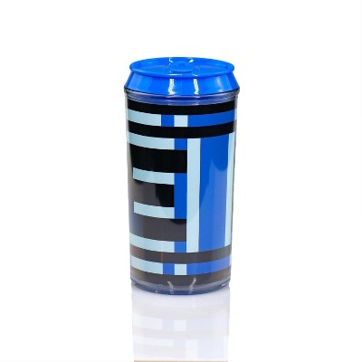 Just Funky Mega Man Official Energy Tank Travel Can | E-Tank Can Holds Your Favorite Drink