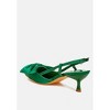 Okshak Satin Bow Slingback Women Sandals - 3 of 4