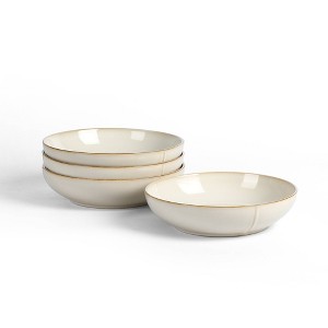 Stone Lain Set of 4 Infinity Stoneware Pasta Bowls - 1 of 4
