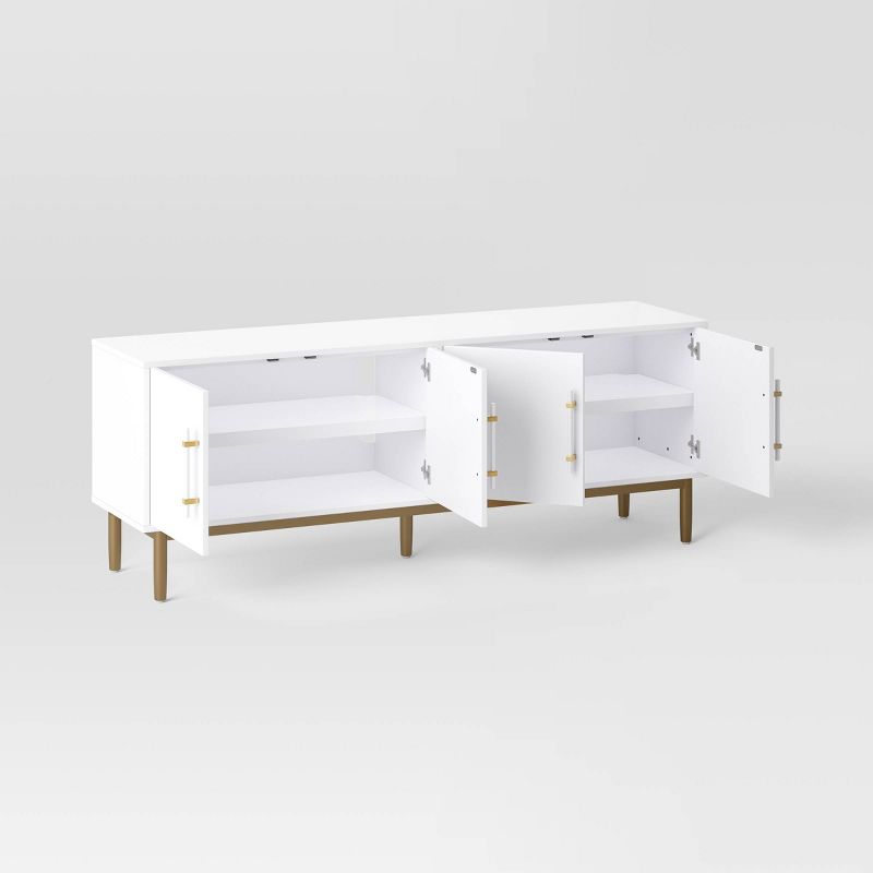 60" Ellery Luxe Media Stand - Threshold™, 4 of 9
