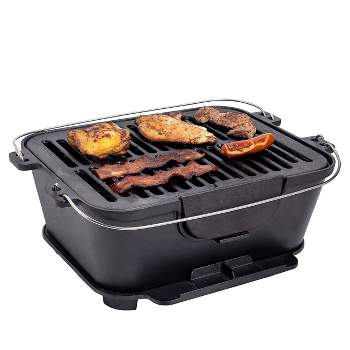 Jim Beam Portable 5 Piece Grilling Set Includes - Mini Charcoal Grill, 3 Grilling  Tools and a Cooler Bag - Bed Bath & Beyond - 22552634
