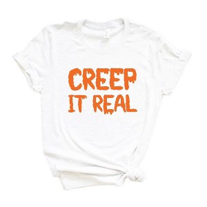 Simply Sage Market Women's Creep It Real Short Sleeve Graphic Tee - 1 of 4