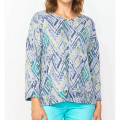 Women's Soft Fleece Boxy Crew Top - habitat