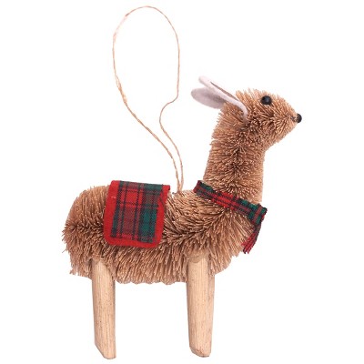 Gallerie II Llama Buri Holiday Christmas Xmas Ornament