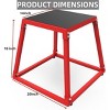 12/18/24/30" Plyo Box Set | Sturdy Plyometric Jump Platform for Home Gym - Unisex Single/Multi-Height Box Jump - 3 of 4