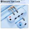 Kumasinova 28"Hardshell Luggage,Durable ABS Carry-On Suitcase with TSA Lock,Airline-Approved Double Spinner Travel Luggage,Lightweight - 2 of 4