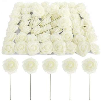 6 Pack 20 Silk Artificial Baby's Breath Flowers With Stem, Babies