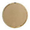 DOMETOUR 20x1.5" Wood Wall Mirror Transitional Decor Style with Frame of Solid Mango Wood Wall Decor for Bathroom, Entryway Console - 3 of 4