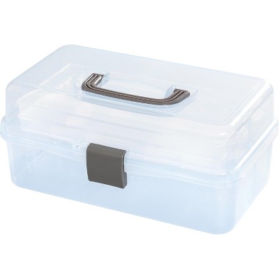 We R Craft Tool Box Translucent Plastic Storage-11.8"X6.7"X5.5" Case