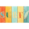 Olivia’s Home Surf Doormat – 22" x 32" Indoor/Outdoor Entry Mat with Retro Surfboard Art and Coastal Colors - 2 of 3