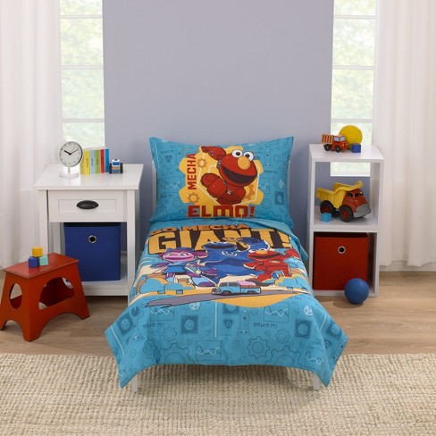 Cookie monster crib bedding set sales
