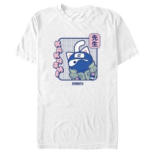 Men's Naruto Nyaruto Kakashi Bubble Portrait T-Shirt - 1 of 4