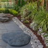 Gardenised Decorative Outdoor Weather-Resistant Artistic Artificial Faux Stone Rock, Garden Patio Granite Grey Fiberglass Stone - 4 of 4