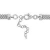 EVERLY JEWELRY | Sterling Silver 0.88 CT TGW Cubic Zirconia Necklace,16"+2"Ext - 4 of 4