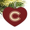 Colgate University Primary Logo Heart Love Wood Christmas Tree Holiday Ornament - image 2 of 3