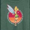 Women's - Disney - Peter Pan Lightweight French Terry Wide Neck Long Sleeve Shirt - 2 of 4