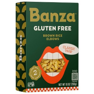 Banza Gluten Free Brown Rice Elbows Pasta - 10oz - 1 of 4