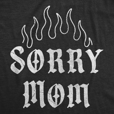 Мужские футболки Crazy Dog T-Shirts, Inc. Mens Funny T Shirts Sorry Mom Sarcastic Tattoo Graphic Novelty Tee for Men - Crazy Dog Men's T Shirt Gift for Mom Black M — фото 2