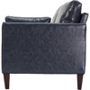 Bencmate Sofas Large Faux Leather Comfy Couch with Padded Cushions for Living Room Sofass, Gray,78.3"*33.1"*31.5" - 3 of 4