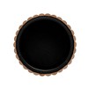 Sapphtopaz Modern Round Coffee Table with Wood Grain Design, Accent Living Room Tables Side Tables, Center Table for Living Room - 4 of 4