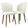 Ashcroft Furniture,Parsons Dining Chair Set of 2 - 3 of 4