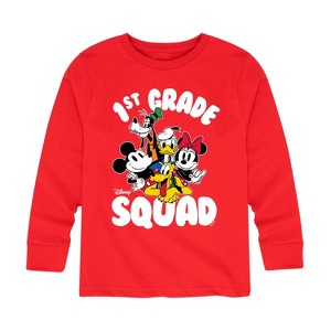 Boys' - Disney - 1st Grade Squad Long Sleeve Graphic T-Shirt - 1 of 4
