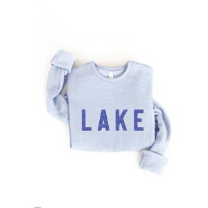 Women's Wo's Lake Graphic Sweatshirt - OAT COLLECTIVE - 1 of 2