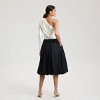 Women's Poplin Bubble Skirt - A New Day™ - 2 of 3