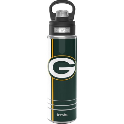 NFL Green Bay Packers Final Score Stainless Steel Wide Mouth Water Bottle - 24oz