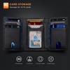 Generic Trifold Wallet for Men - RFID Blocking Genuine Leather, 11 Card Slots & ID Window - 3 of 4