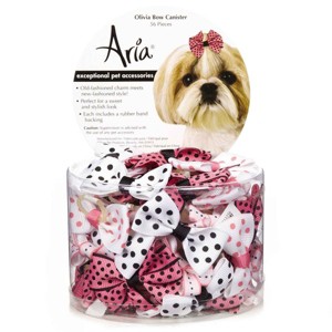 Aria Olivia Bow Canisters 56 Pieces - 1 of 1