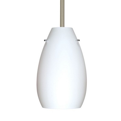 Besa Lighting Pera 9 1 - Light Pendant in  Satin Nickel